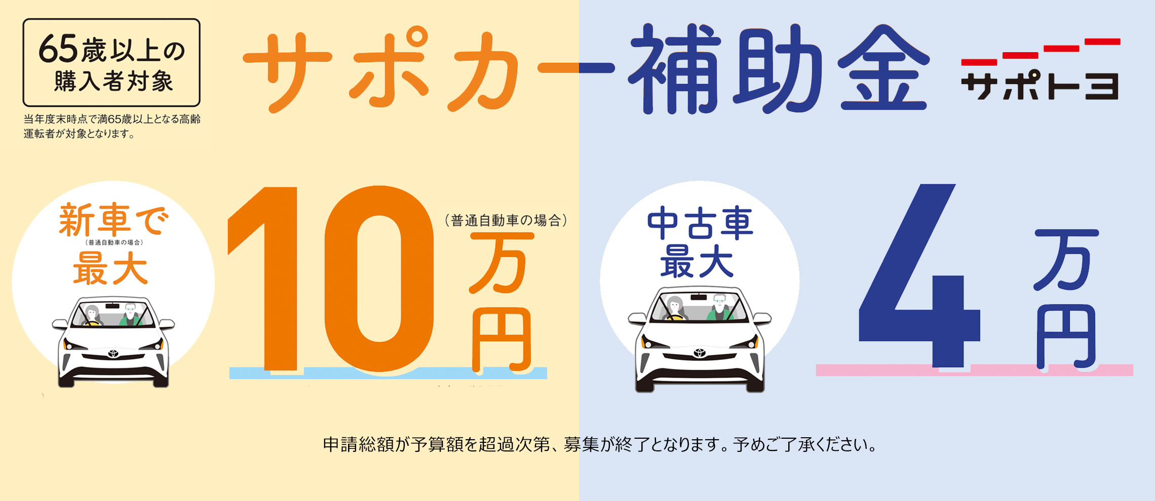 サポカー補助金 札幌トヨペット株式会社